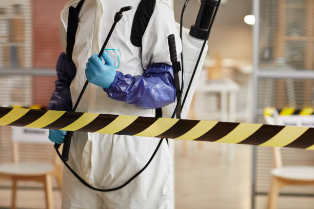 Professional Blood Cleanup technician working in Oreland, PA